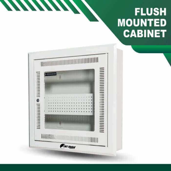 12U wall mounted cabinet 450×150 mm 12U Cabinet ONU Flush Mounted 450 x 150 mm