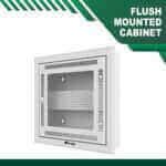 12U Cabinet ONU Flush Mounted 600x300mm