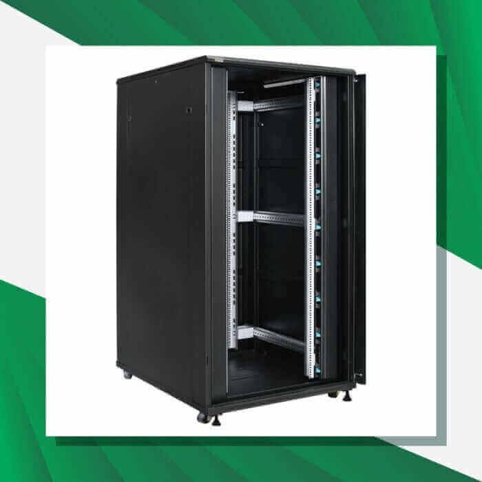 18U floor mounted cabinet 600×600 mm