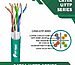 Cat6 Color Code for Internet Cables Cat6a 23awg 4 twisted pair U-FTP Cable 305m AQUA
