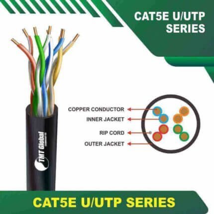 cat5e u-utp outdoor 24awg 4pair cable 305Meter