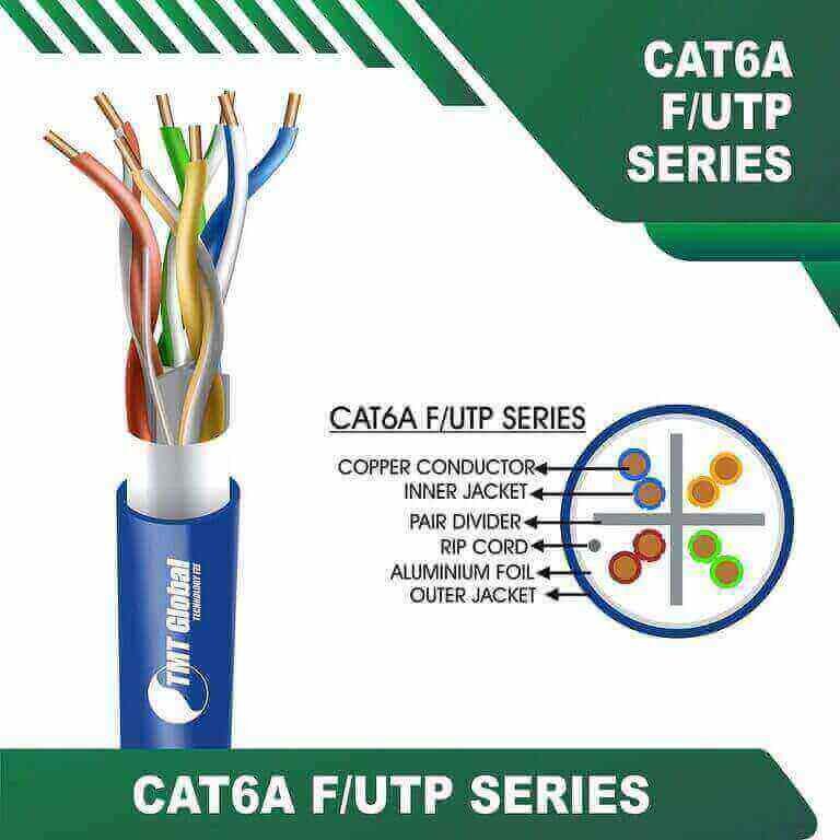 Home 6 Cat6a LSZH 23awg 4 twisted pair F-UTP Cable 305m BLUE sc lc patch cord network cable patch cord Cat6a 23awg 4 twisted pair F-UTP Data Cable 305m Cat6a 23awg 4 twisted pair F-UTP LSZH Cable 305m