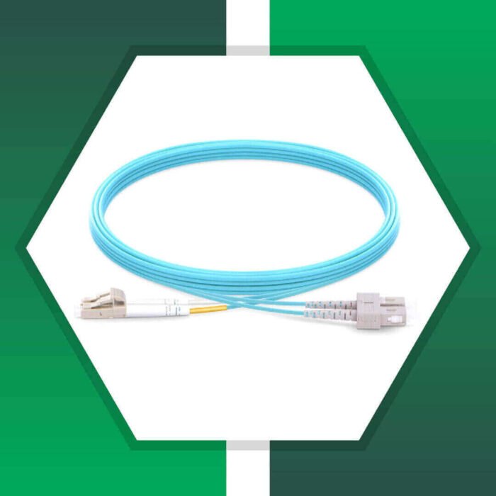 Fiber Optic Patch Cord Multi Mode SC-SC-UPC Duplex LSZH OM3