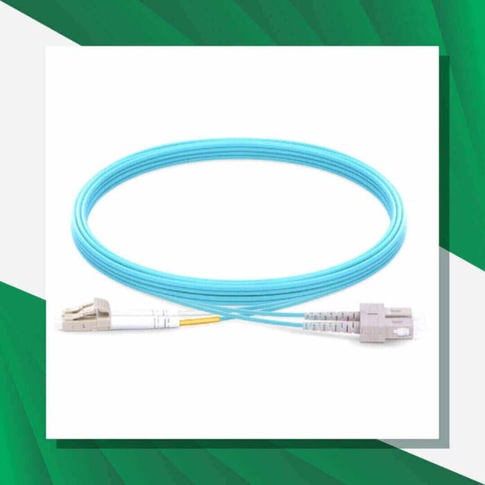 Fiber Optic Patch Cord Multi Mode SC-SC-UPC Duplex LSZH OM3