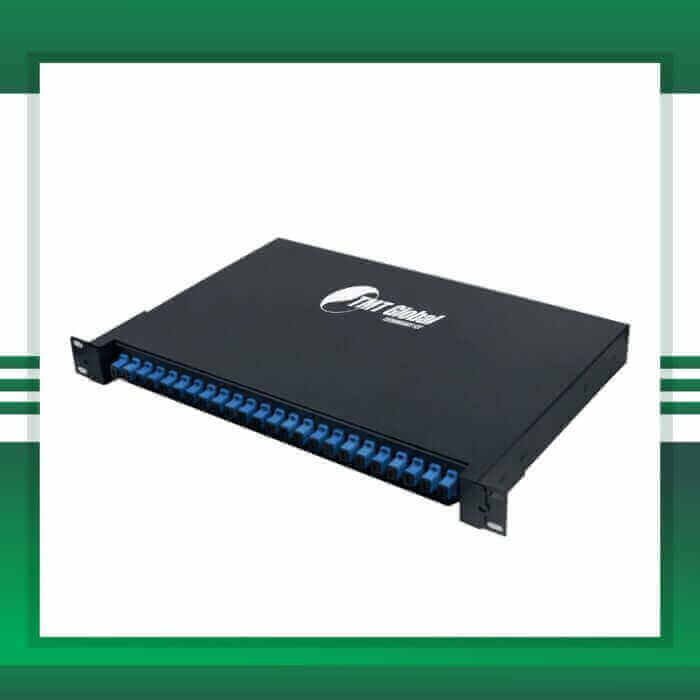 Fiber Patch Panel 48port LC-APC Duplex Adapter Sliding Type