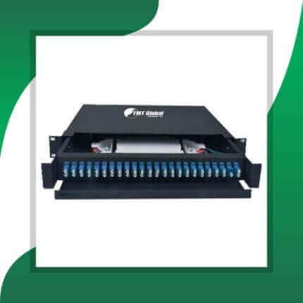 Fiber Patch Panel 48port LC-UPC Duplex Adapter Sliding