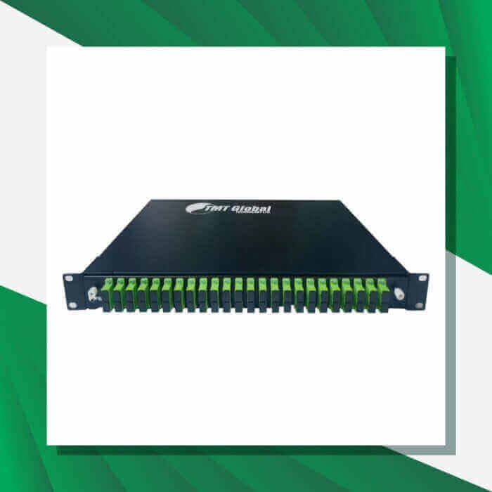Fiber Patch Panel 24port SC-APC Duplex Adapter Sliding Type