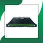 Fiber Patch Panel 24port SC-APC Duplex Adapter Sliding Type