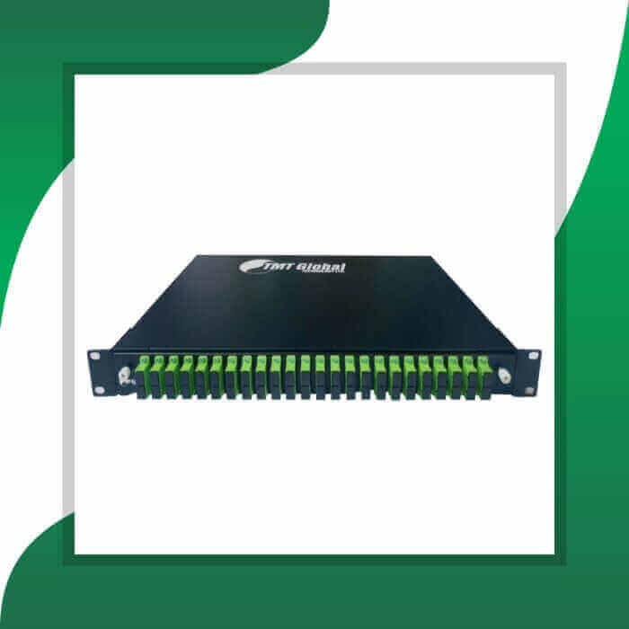 Fiber Patch Panel 24port SC-APC Duplex Adapter Sliding Type
