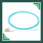 Fiber Pigtail OM3 Multi Mode LC-UPC Connector LSZH 1m