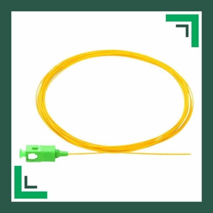 Fiber Pigtail Single Mode SC-APC Connector LSZH