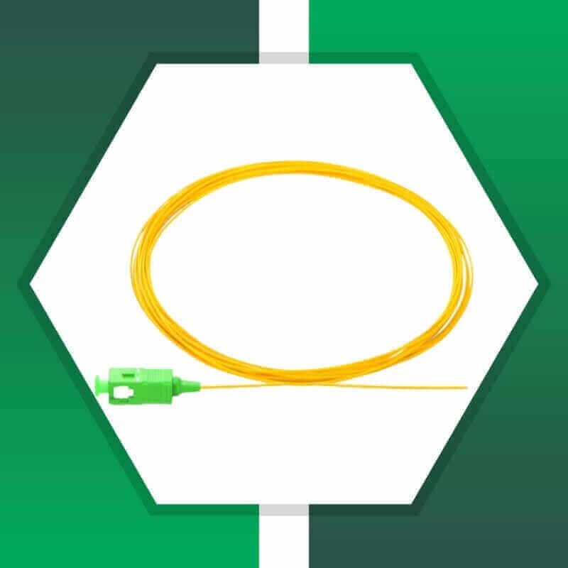 Fiber Patch Cord Series Fiber Pigtail Single Mode SC-APC Connector LSZH