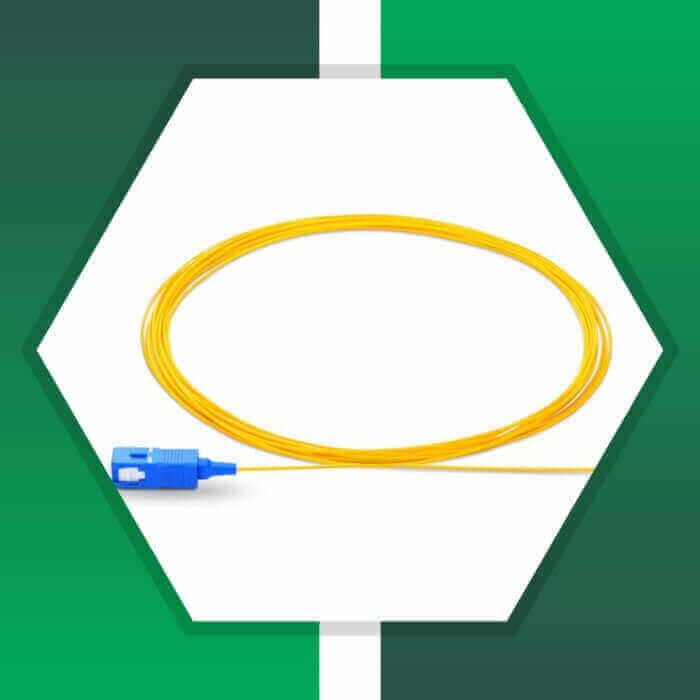 Fiber Pigtail Single Mode SC-UPC Connector LSZH