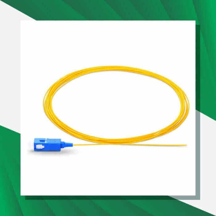 Fiber Pigtail Single Mode SC-UPC Connector LSZH