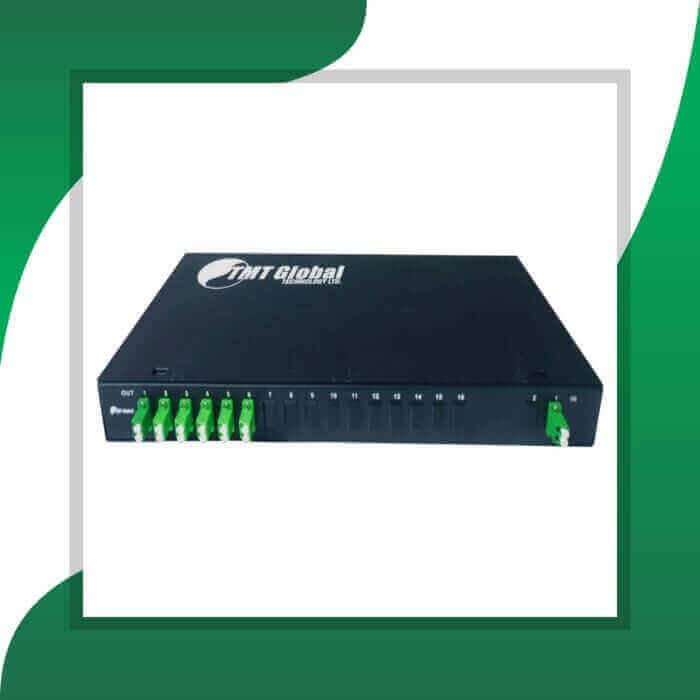 Fiber Splitter LC-APC Rack Mounted 2X12