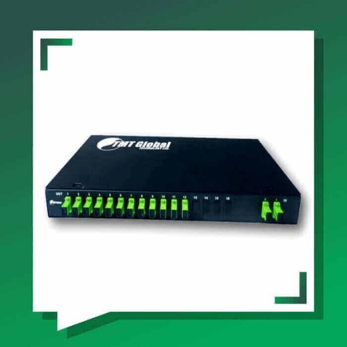 Fiber Splitter SC-APC Rack Mounted 2X12