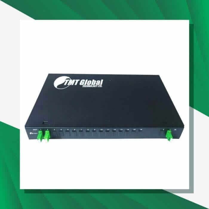 Fiber Splitter LC-APC Rack Mounted 2X4