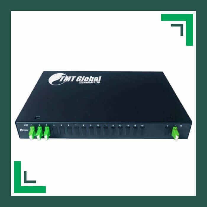 Fiber Splitter LC-APC Rack Mounted 2X6
