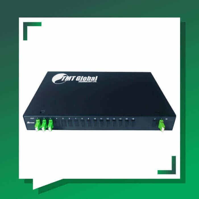 Fiber Splitter LC-APC Rack Mounted 2X6