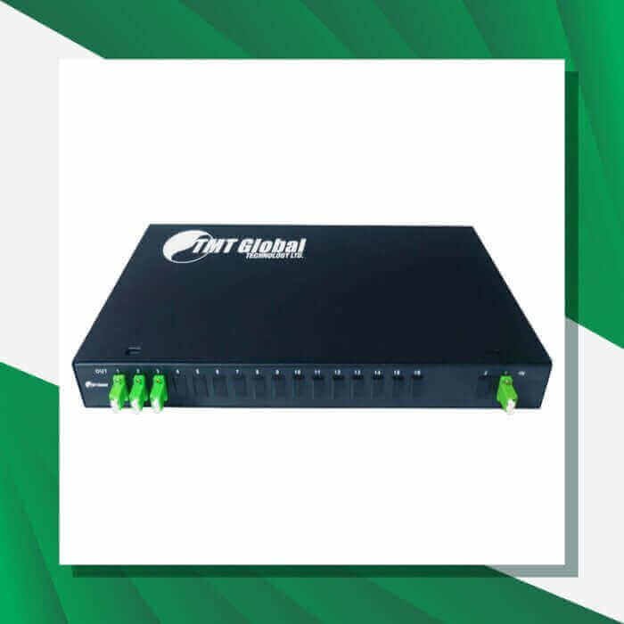 Fiber Splitter LC-APC Rack Mounted 2X6