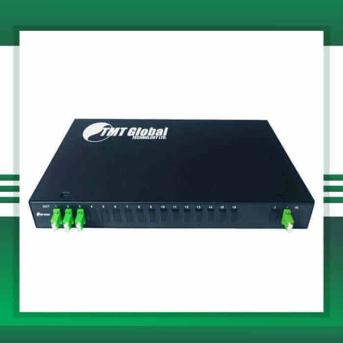 Fiber Splitter LC-APC Rack Mounted 2X6
