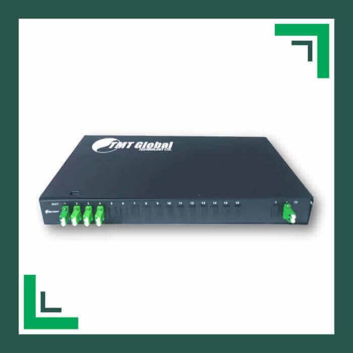 Fiber Splitter LC-APC Rack Mounted 2X8