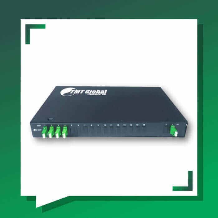 Fiber Splitter LC-APC Rack Mounted 2X8
