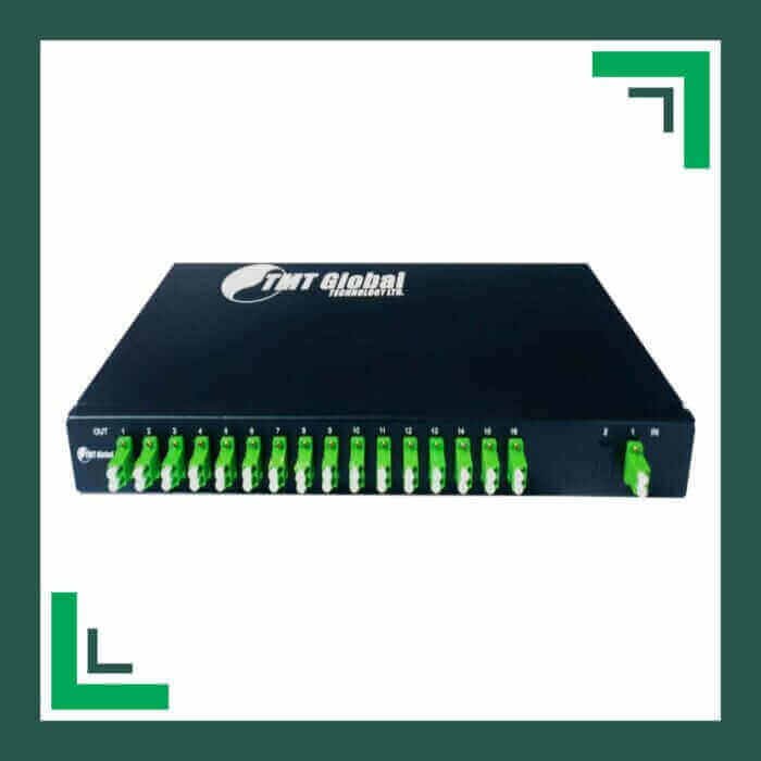 Fiber Splitter LC-APC Rack Mounted 2X32