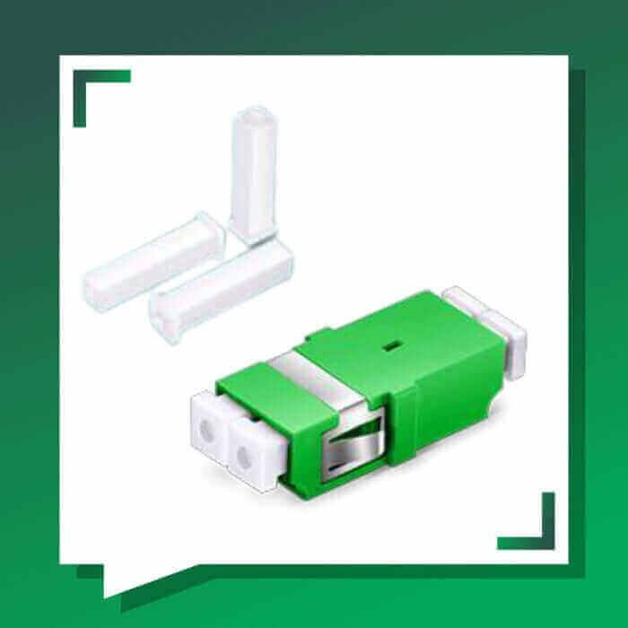 Optical Connector adapter LC-APC Single Mode duplex