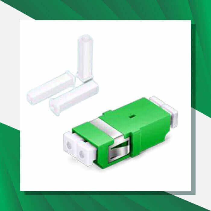 Optical Connector adapter LC-APC Single Mode duplex