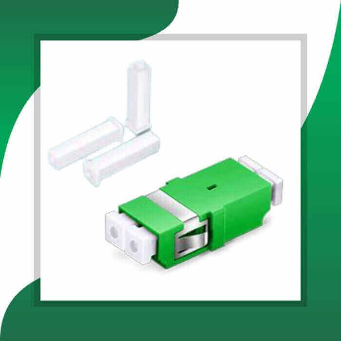 Optical Connector adapter LC-APC Single Mode duplex