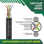 6e cable Cat6 23awg 4 twisted pair UTP lift Cable 305m Cat6 23awg 4 twisted pair U-UTP lift Cable 305m