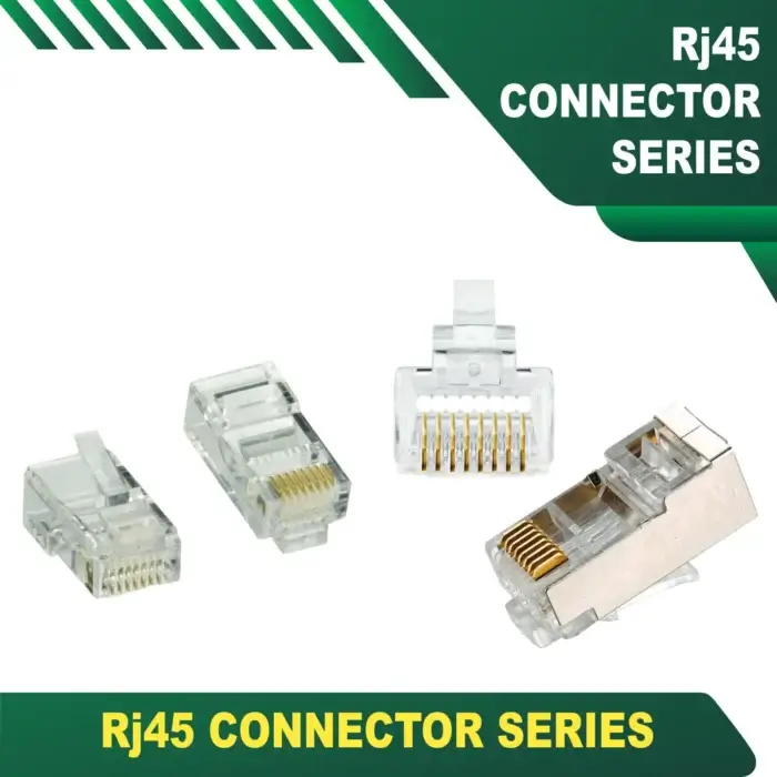 Cat6 RJ45 Connector Steel Structure TMT-7336P