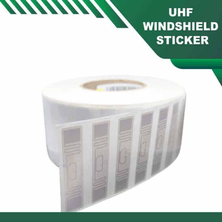 uhf sticker UHF Readers Windshield tmt global UHF Readers Windshield Sticker
