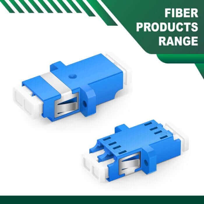 Optical Connector adapter LC-APC Single Mode duplex