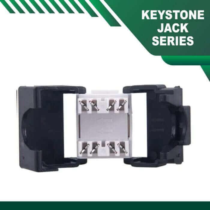 cat6 keystone jack UTP Tools Less