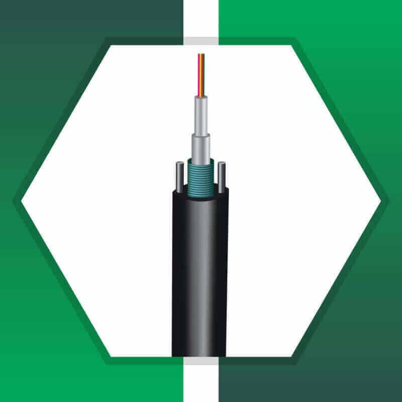 Multi-Core Indoor-Outdoor fiber optic cable Multi Core single mode Armored 96core G.652D