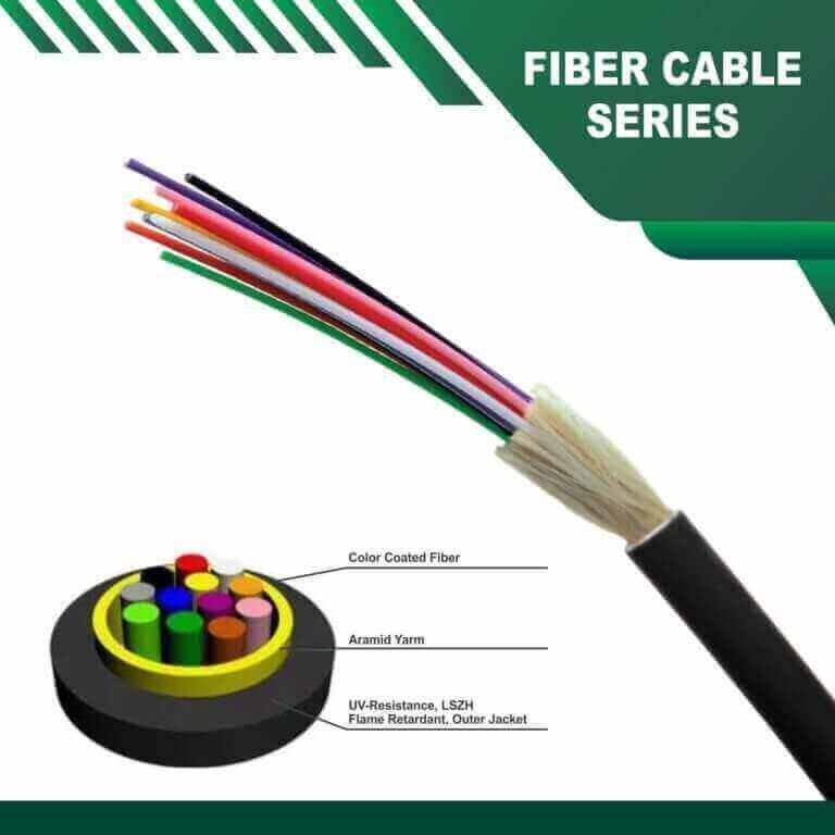 Home 6 fiber optic wire cable 24 core Multimode om3 fiber optic cable TMT-243LDK-0 24 core Multimode Fiber Optic Cable om3