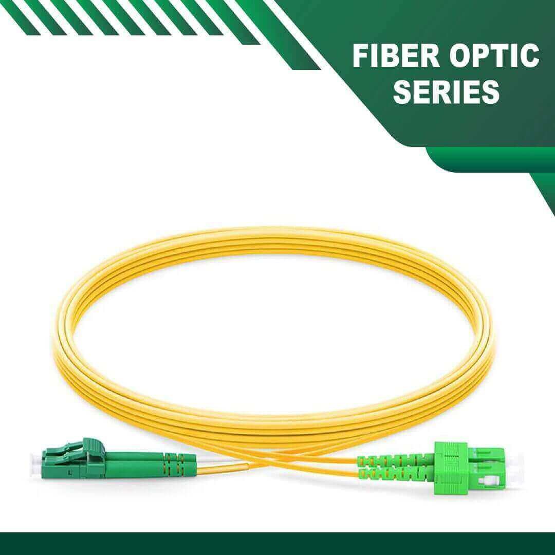 fiber patch cord TMT-D11210Y -0Fiber Optic Patch Cord Single Mode SC-LC-APC Duplex LSZH Fiber Optic Patch Cord Single Mode SC-LC-APC Duplex LSZH