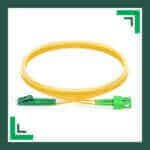 Fiber Optic Patch Cord Single Mode SC-LC-APC Duplex LSZH