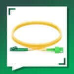 Fiber Optic Patch Cord Single Mode SC-LC-APC Duplex LSZH