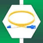 Fiber Optic Patch Cord Single Mode SC-LC-UPC Duplex LSZH