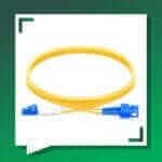 Fiber Optic Patch Cord Single Mode SC-LC-UPC Duplex LSZH