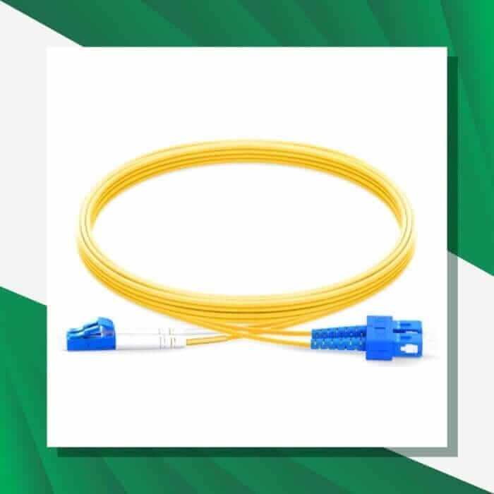 Fiber Optic Patch Cord Single Mode SC-LC-UPC Duplex LSZH