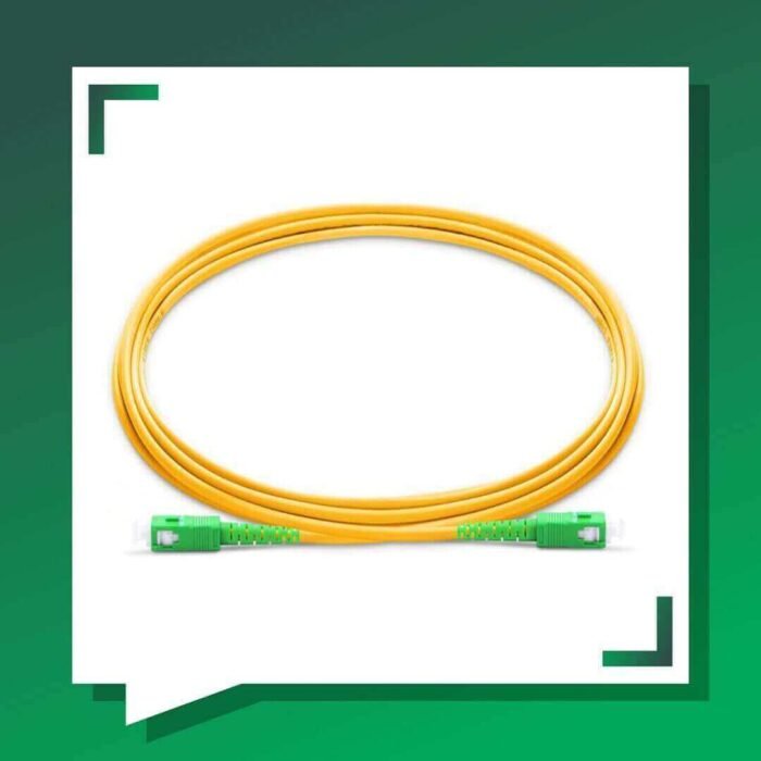 Fiber Optic Patch Cord Single Mode SC-SC-APC simplex LSZH