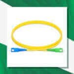 Fiber Optic Patch Cord Single Mode SC-APC-SC-UPC Simplex LSZH