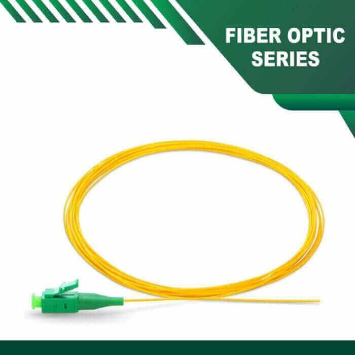 Fiber Pigtail Single Mode LC-APC Connector LSZH 1m