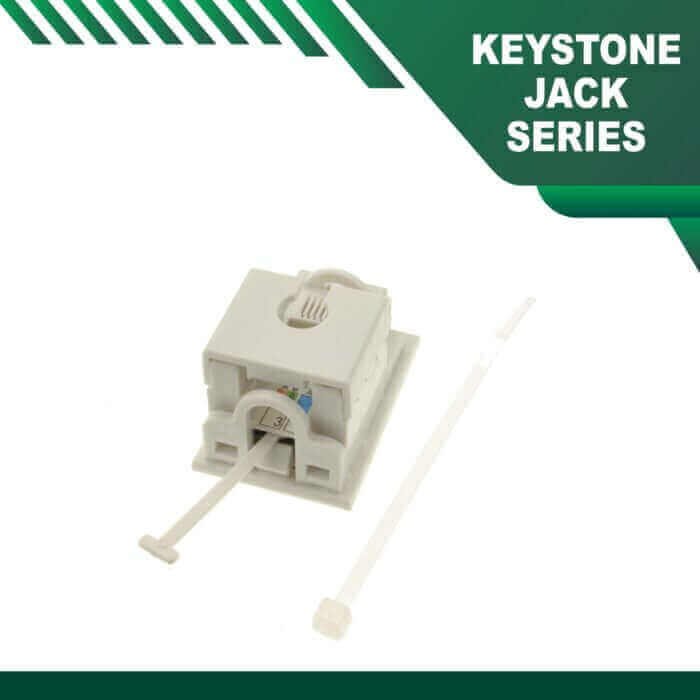 cat6 keystone jack UTP Tools Less floor Mounted