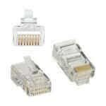 Cat6 RJ45 Connector PVC Structure Cat6 RJ45 Connector PVC Structure