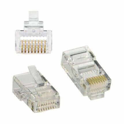 Cat6 RJ45 Connector PVC Structure Cat6 RJ45 Connector PVC Structure